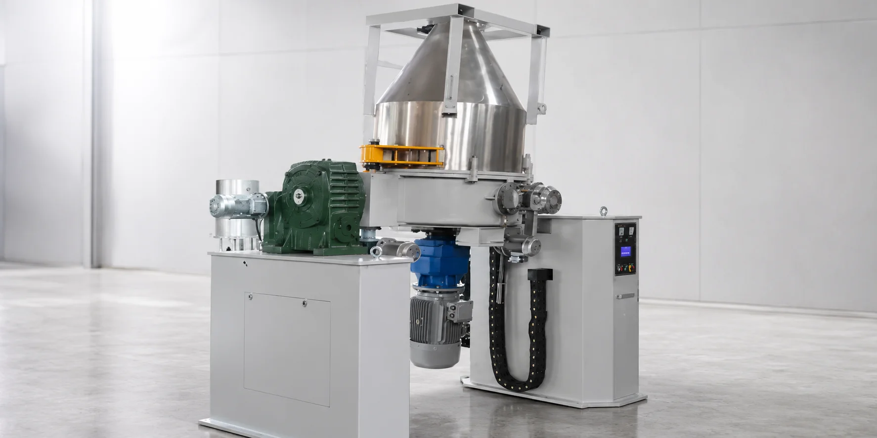 How Automatic Container Mixers Improve Powder Coating Raw Material Pre-Mixing